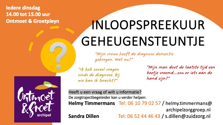 Flyer Netwerk Dementie